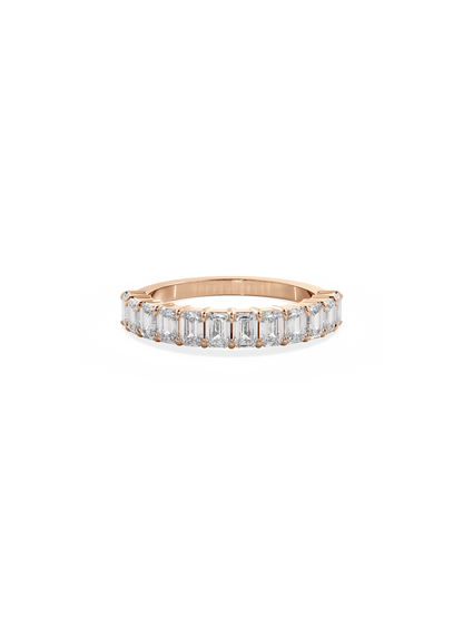 0.37 CT Round Full Eternity Lab Grown Diamond Wedding Band