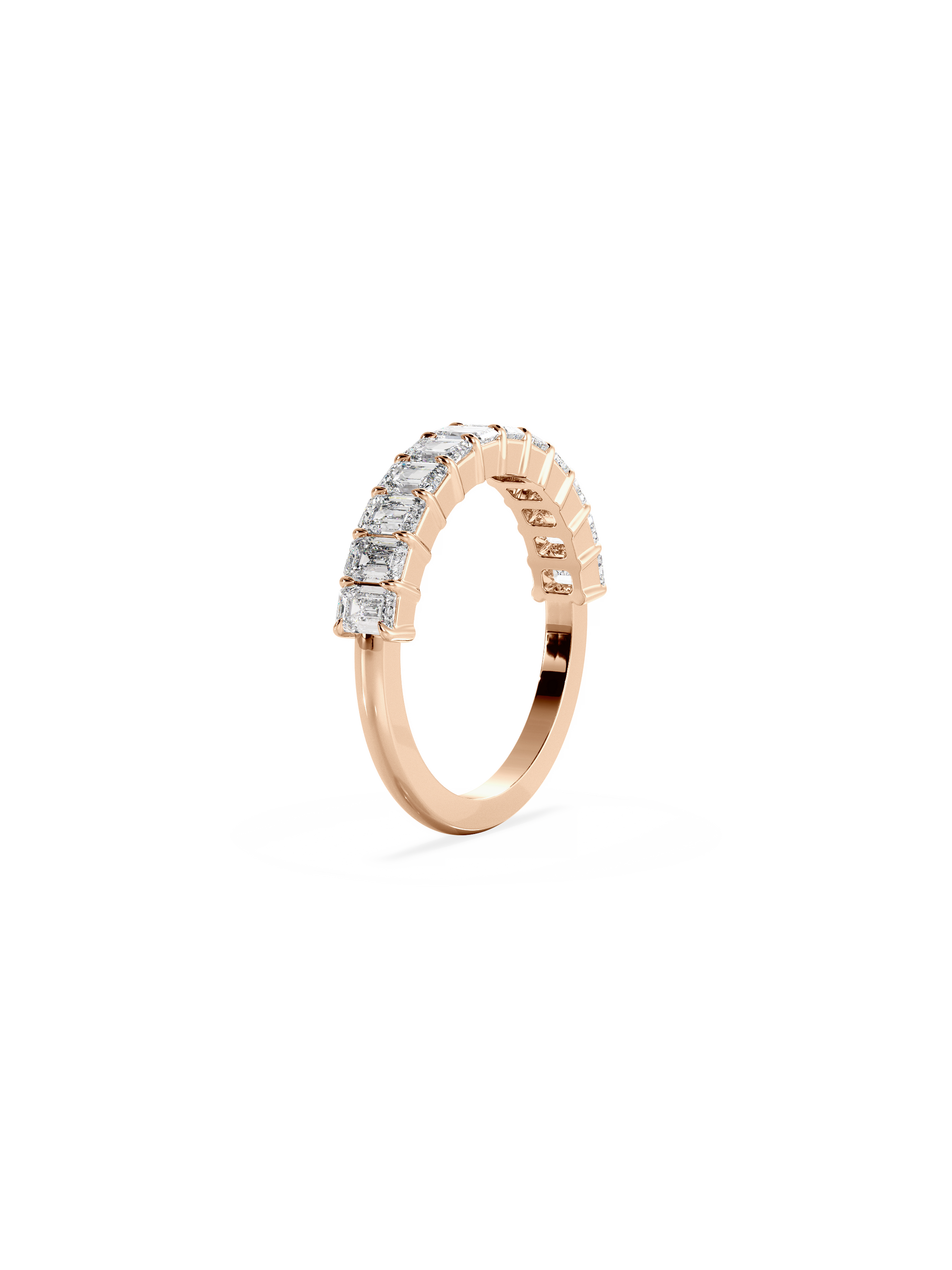 0.37 CT Round Full Eternity Lab Grown Diamond Wedding Band