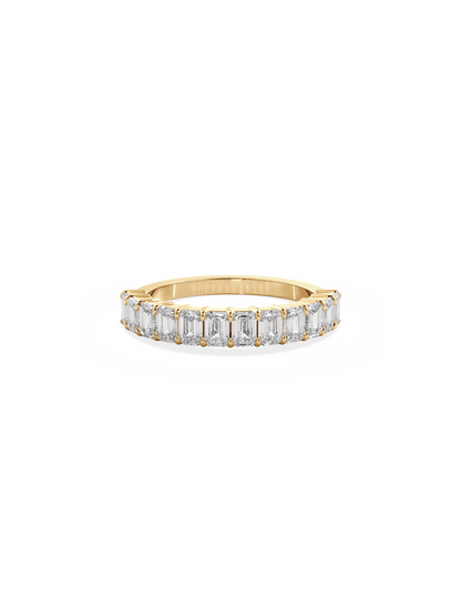 0.37 CT Round Full Eternity Lab Grown Diamond Wedding Band