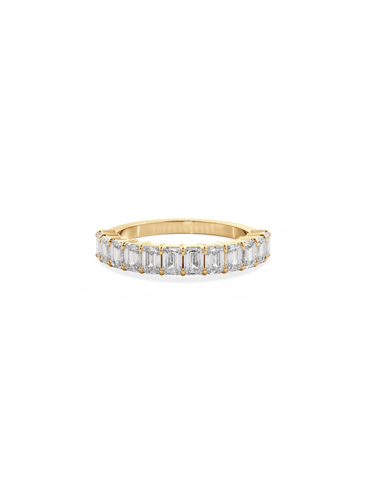 0.37 CT Round Full Eternity Lab Grown Diamond Wedding Band