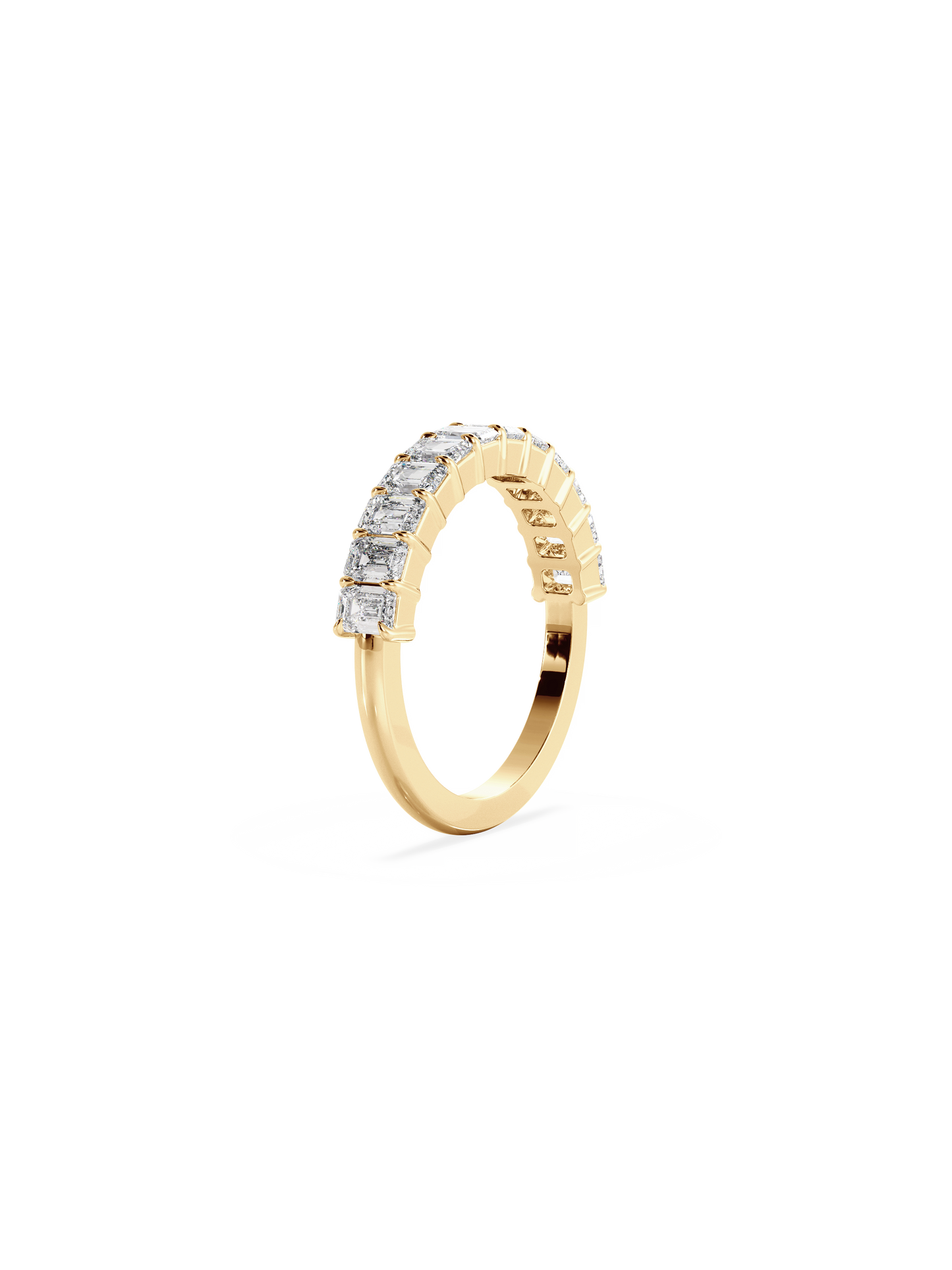 0.37 CT Round Full Eternity Lab Grown Diamond Wedding Band