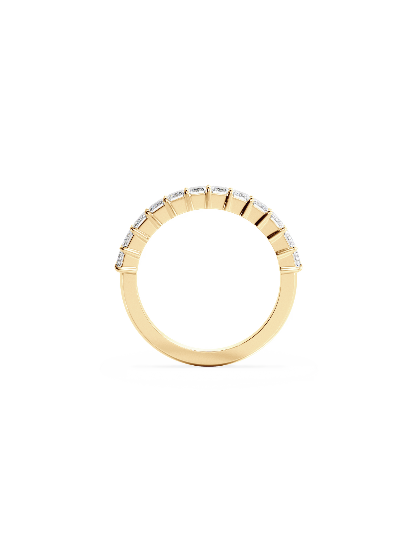 0.37 CT Round Full Eternity Lab Grown Diamond Wedding Band
