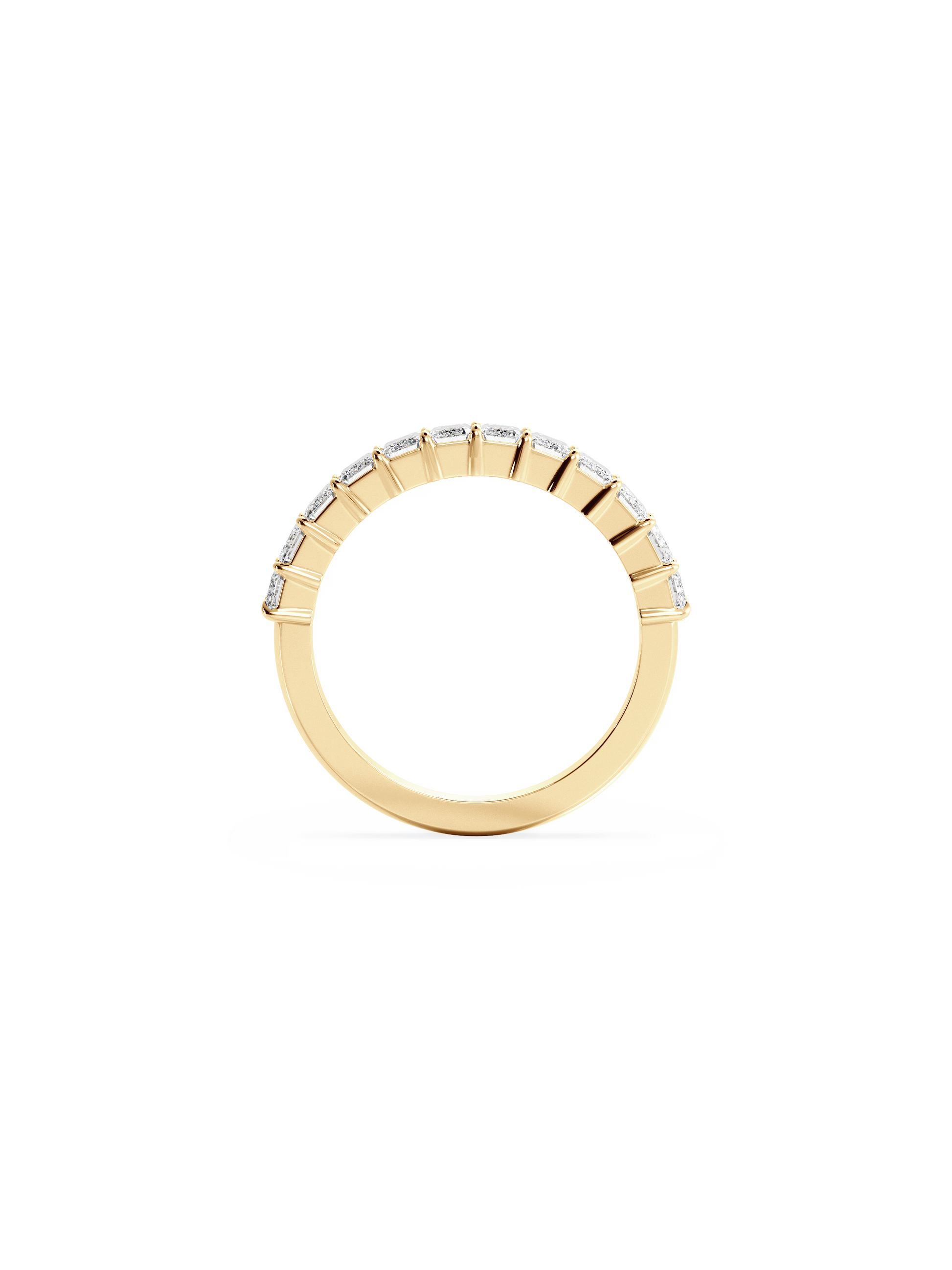 0.37 CT Round Full Eternity Lab Grown Diamond Wedding Band
