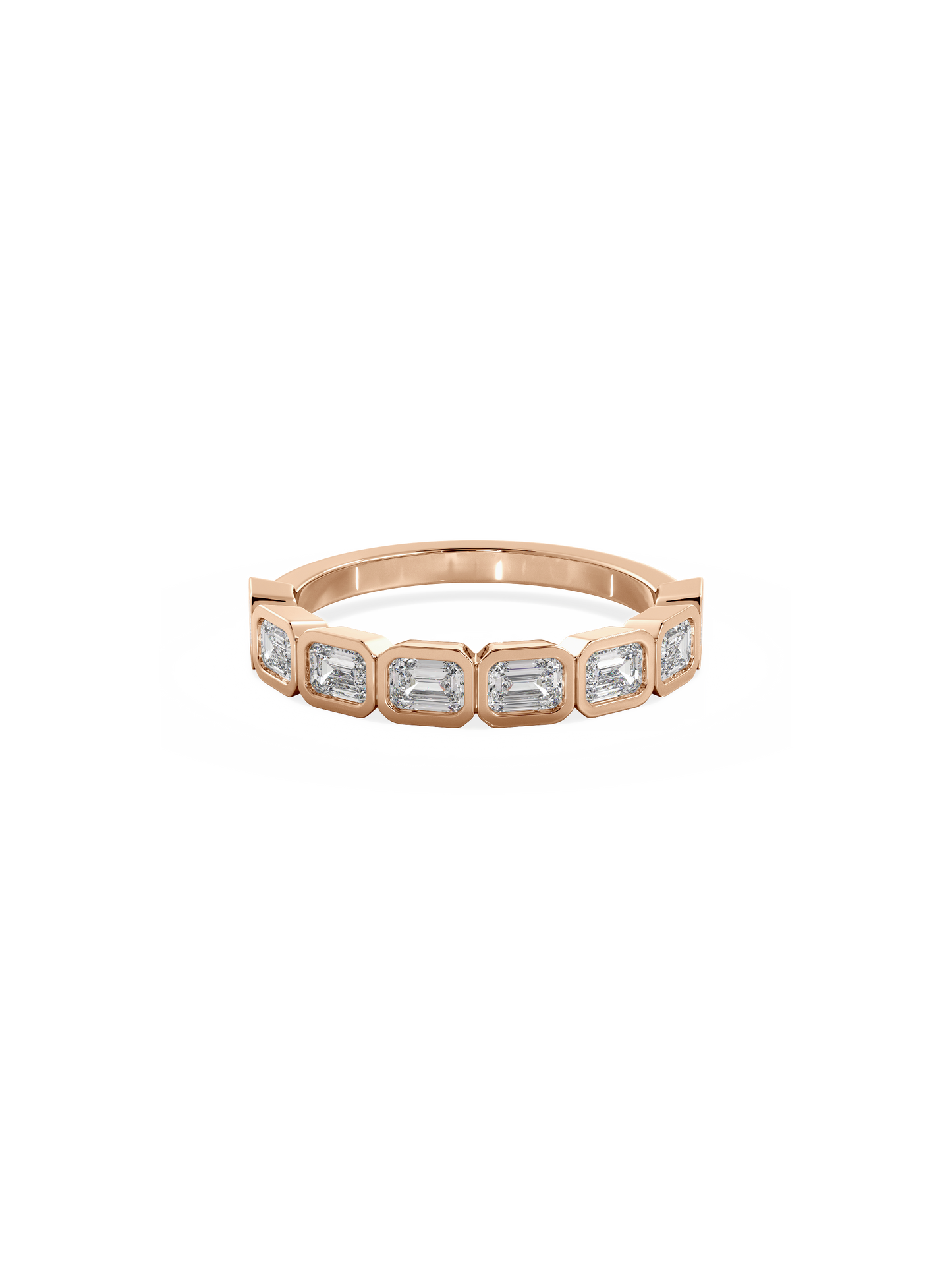 0.37 CT Round Full Eternity Lab Grown Diamond Wedding Band
