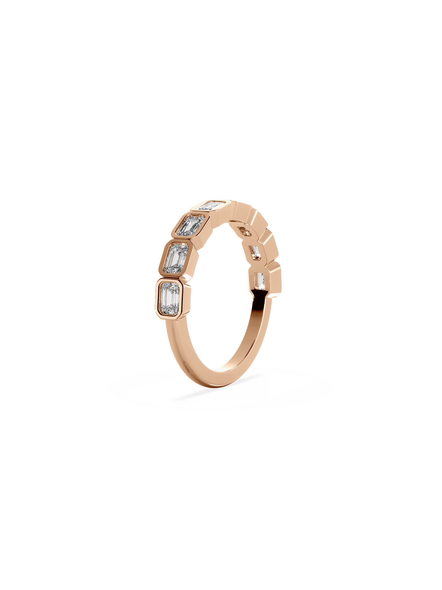 0.37 CT Round Full Eternity Lab Grown Diamond Wedding Band