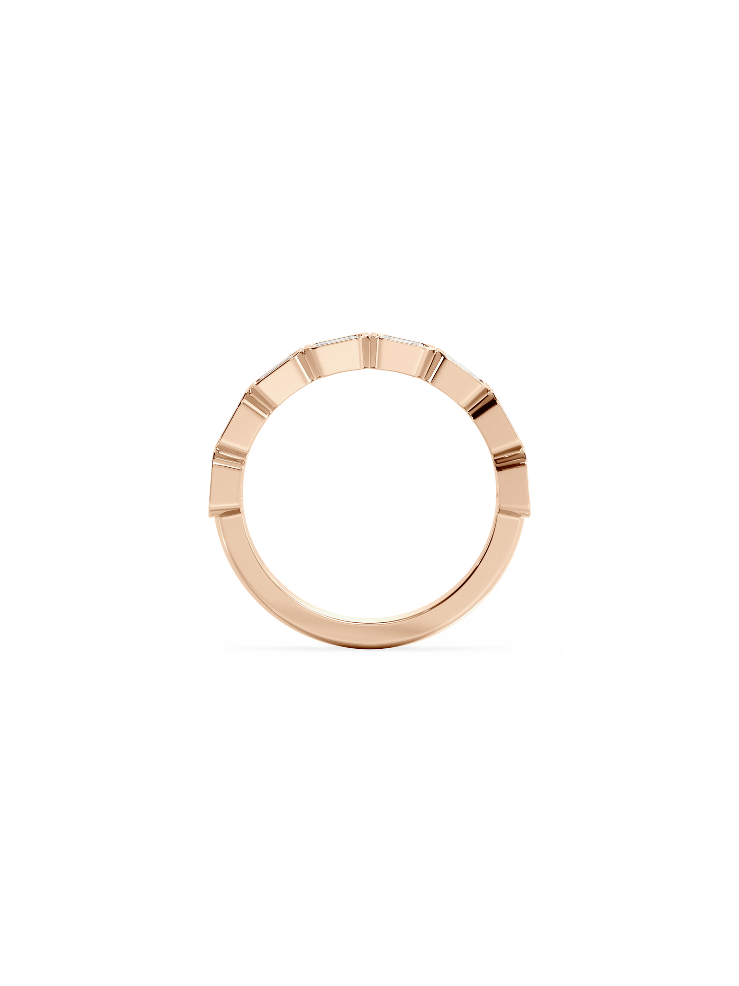 0.37 CT Round Full Eternity Lab Grown Diamond Wedding Band