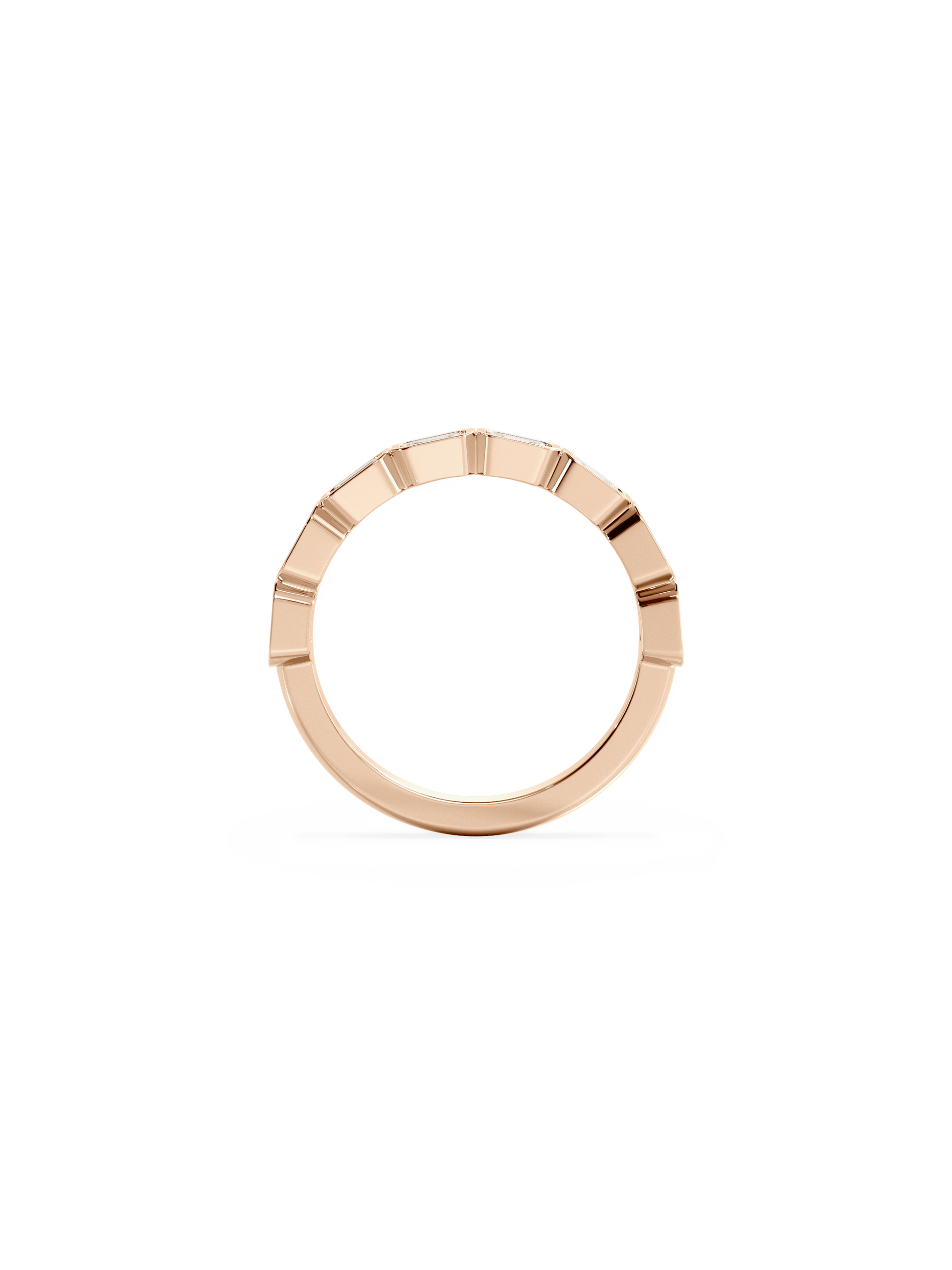 0.37 CT Round Full Eternity Lab Grown Diamond Wedding Band