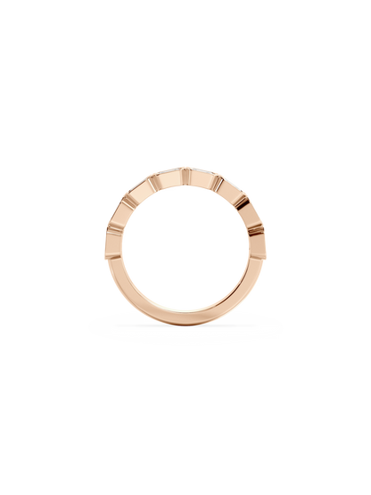 0.37 CT Round Full Eternity Lab Grown Diamond Wedding Band