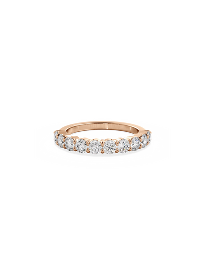 0.37 CT Round Full Eternity Lab Grown Diamond Wedding Band