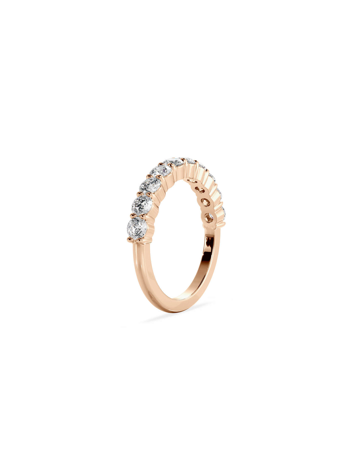 0.37 CT Round Full Eternity Lab Grown Diamond Wedding Band
