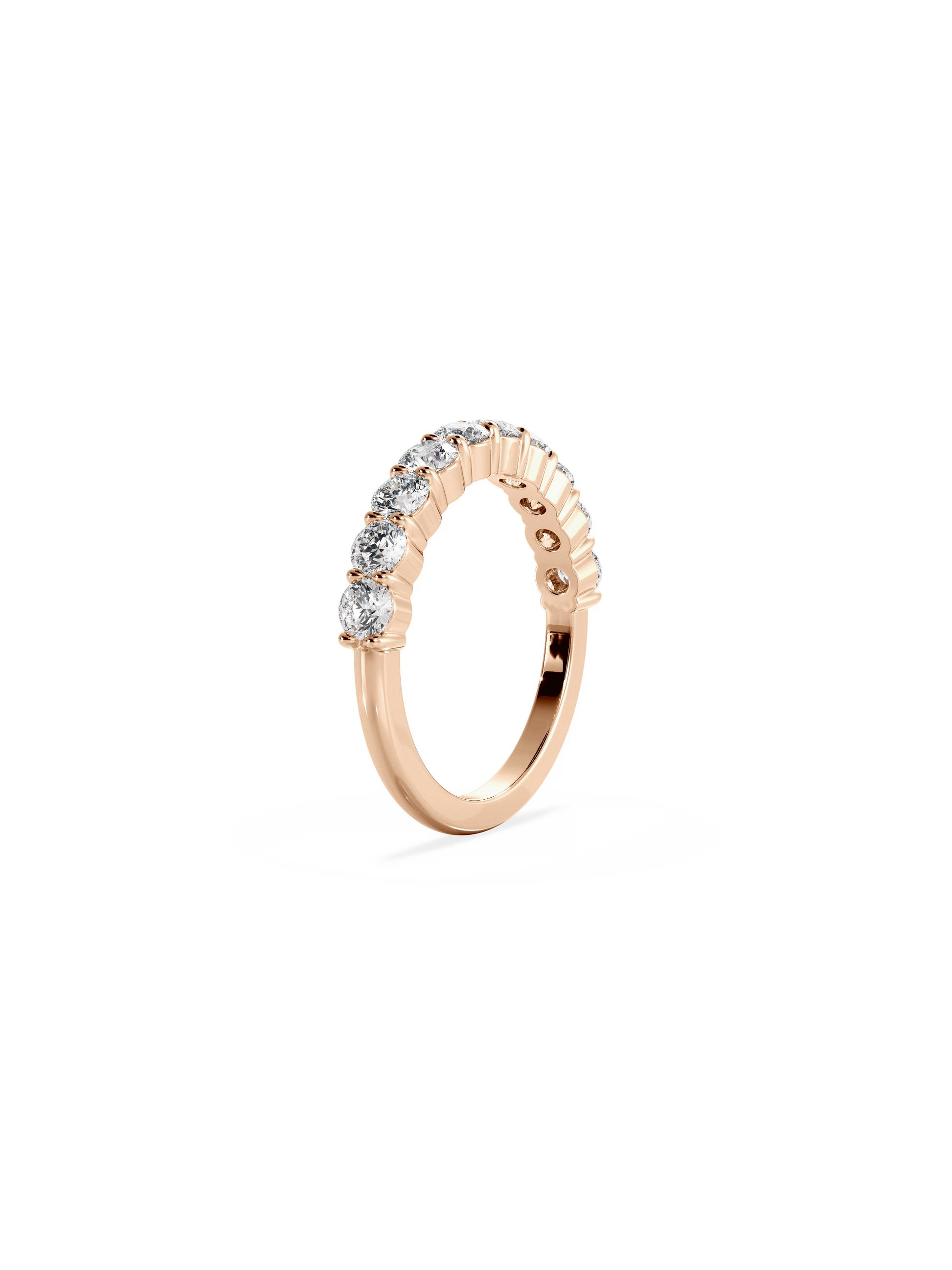 0.37 CT Round Full Eternity Lab Grown Diamond Wedding Band