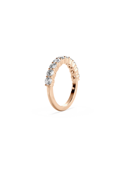 0.37 CT Round Full Eternity Lab Grown Diamond Wedding Band
