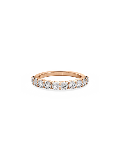 0.37 CT Round Full Eternity Lab Grown Diamond Wedding Band