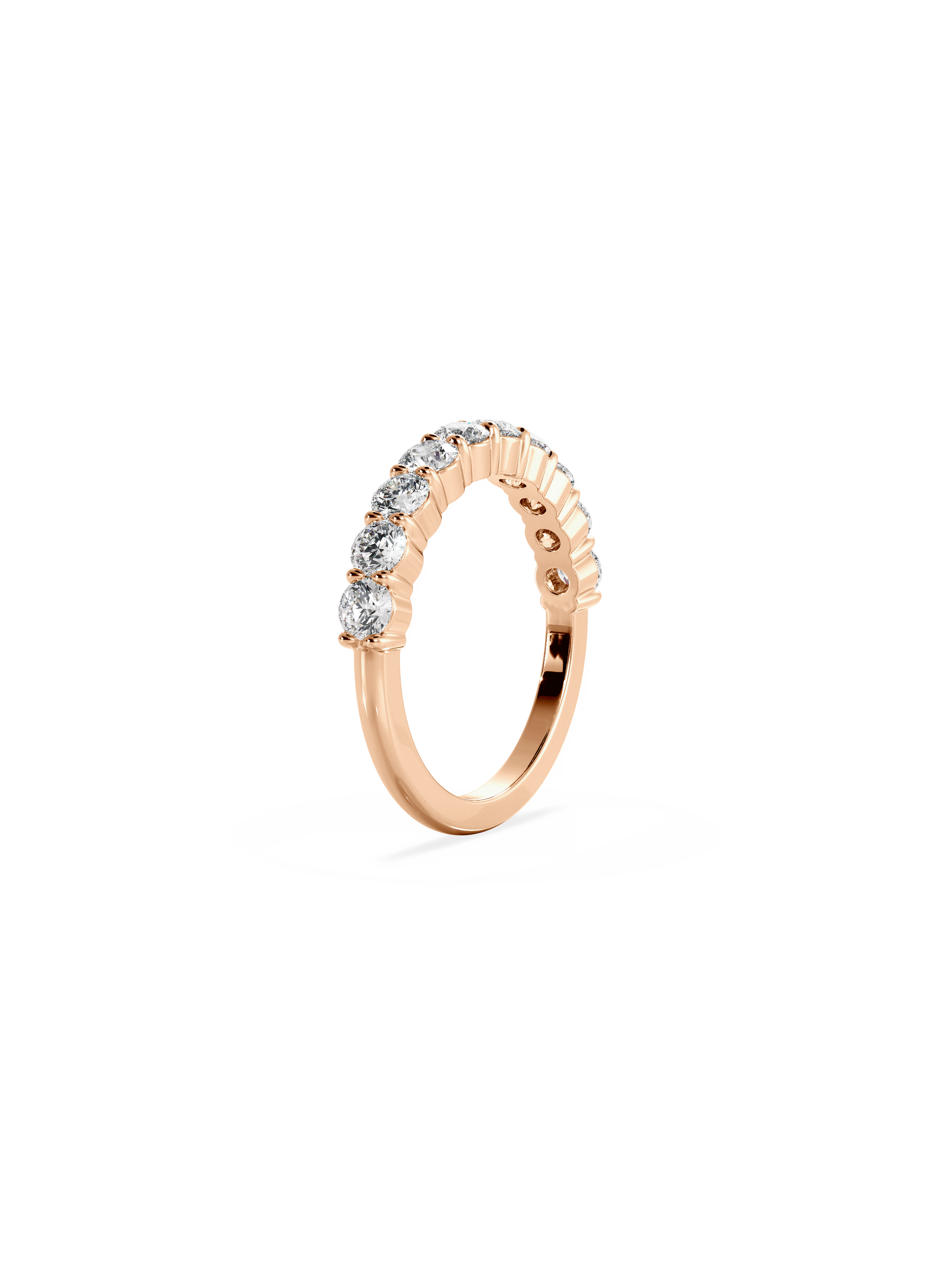 0.37 CT Round Full Eternity Lab Grown Diamond Wedding Band