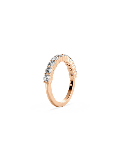 0.37 CT Round Full Eternity Lab Grown Diamond Wedding Band