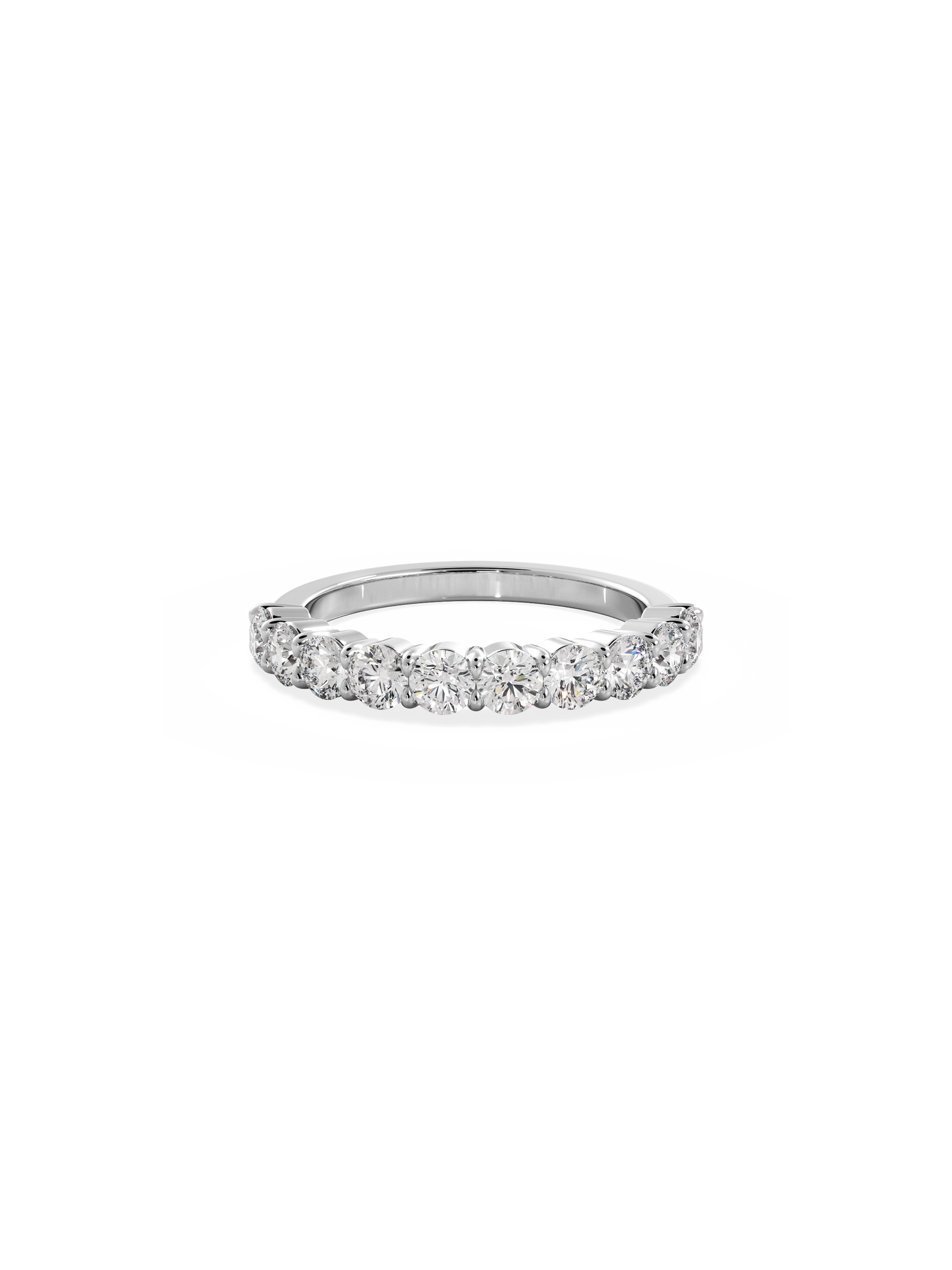 0.37 CT Round Full Eternity Lab Grown Diamond Wedding Band