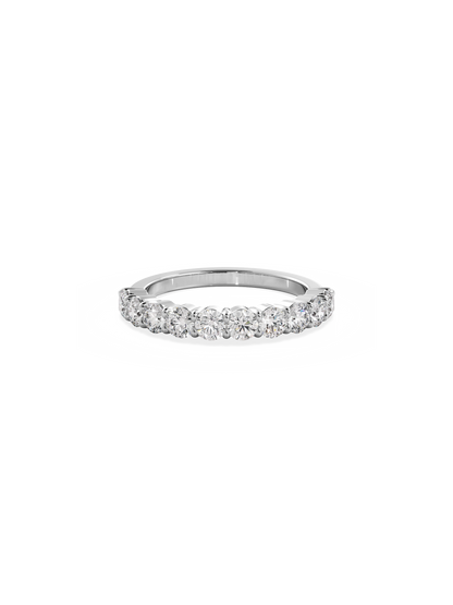 0.37 CT Round Full Eternity Lab Grown Diamond Wedding Band