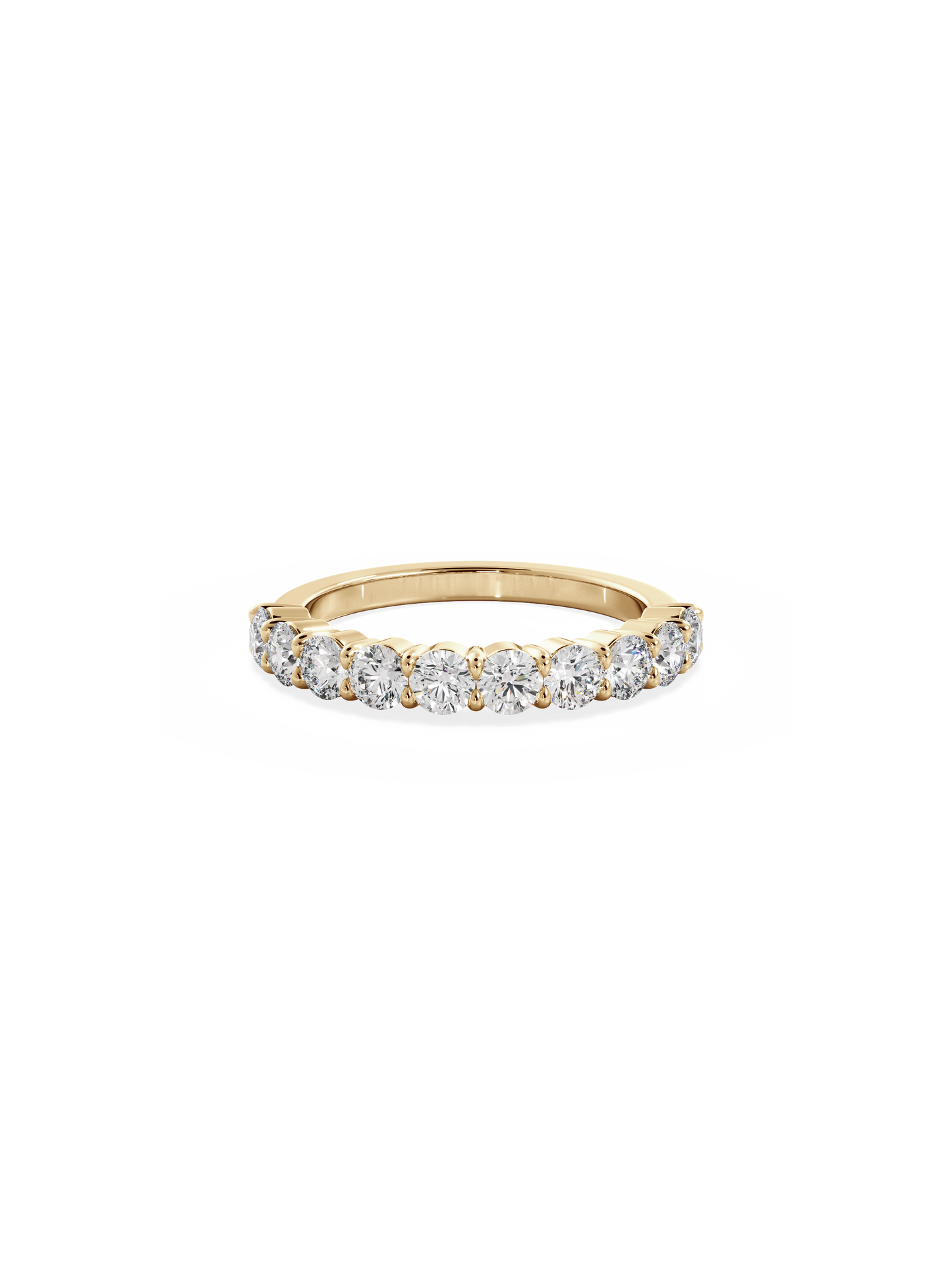 0.37 CT Round Full Eternity Lab Grown Diamond Wedding Band