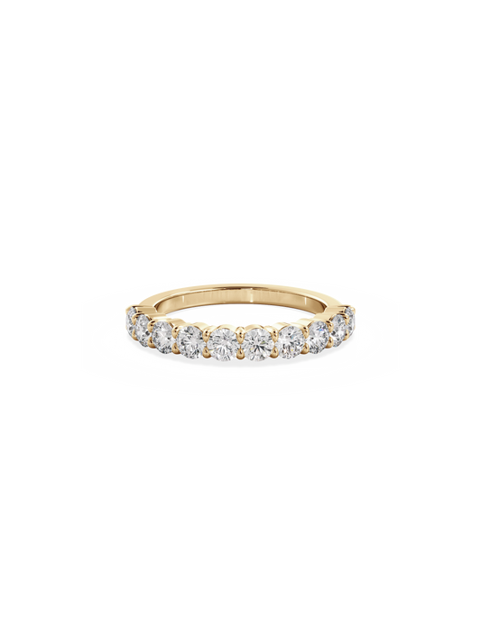 0.37 CT Round Full Eternity Lab Grown Diamond Wedding Band