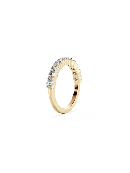 0.37 CT Round Full Eternity Lab Grown Diamond Wedding Band