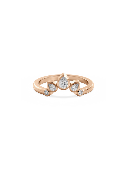 0.37 CT Round Full Eternity Lab Grown Diamond Wedding Band