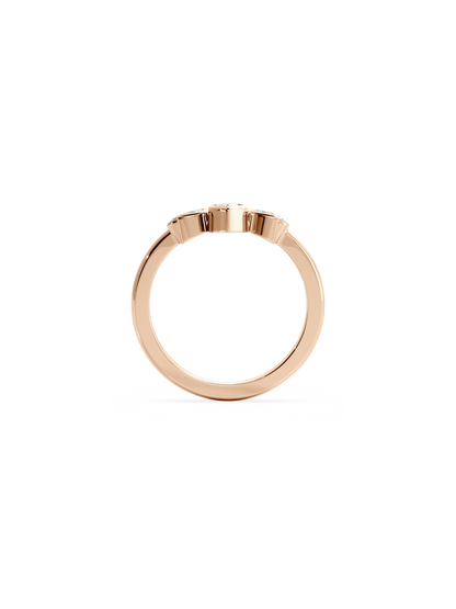0.37 CT Round Full Eternity Lab Grown Diamond Wedding Band