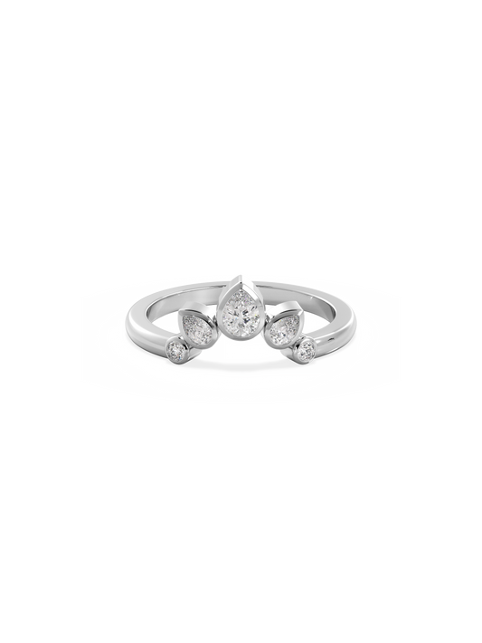 0.37 CT Round Full Eternity Lab Grown Diamond Wedding Band