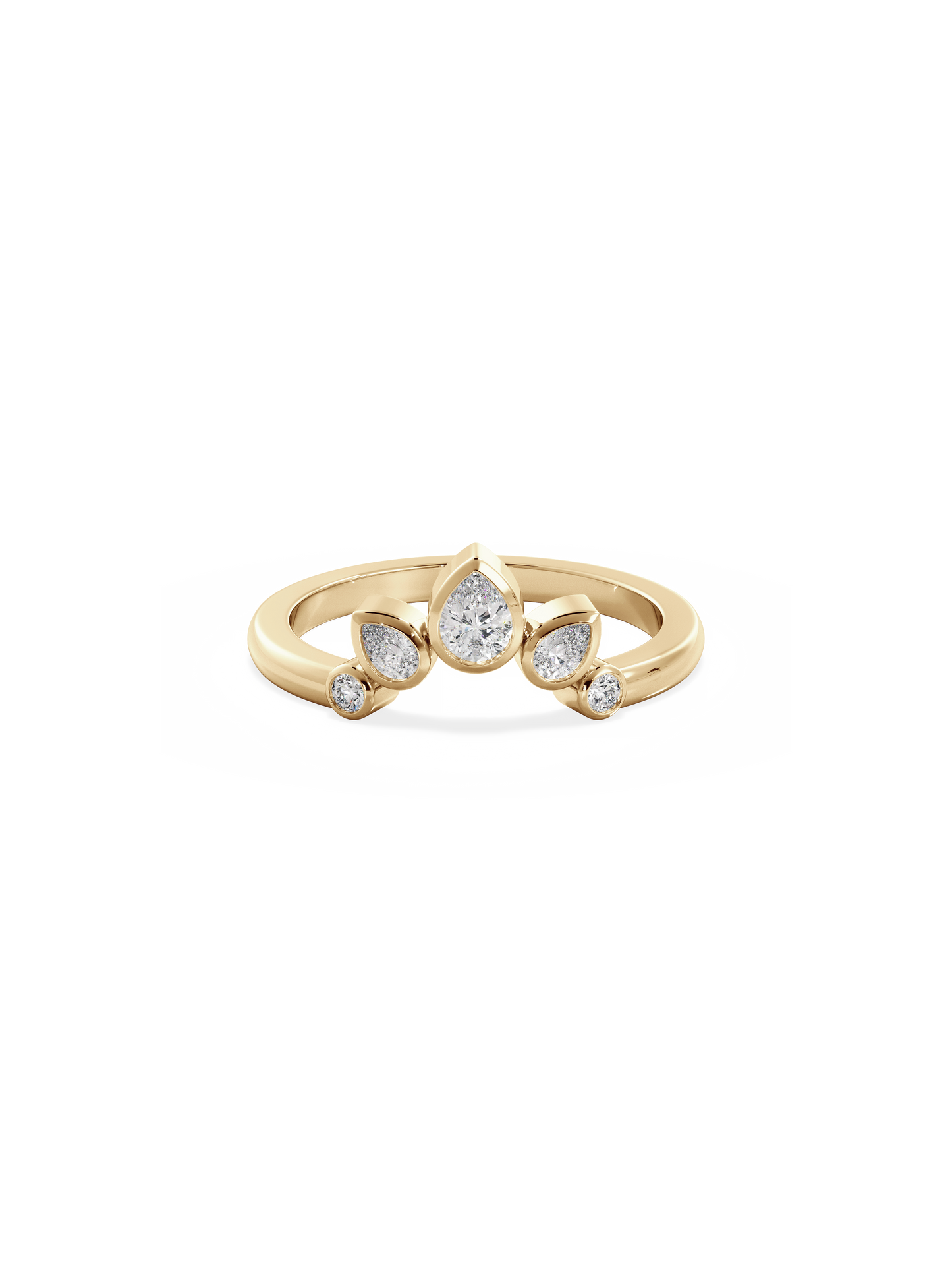 0.37 CT Round Full Eternity Lab Grown Diamond Wedding Band