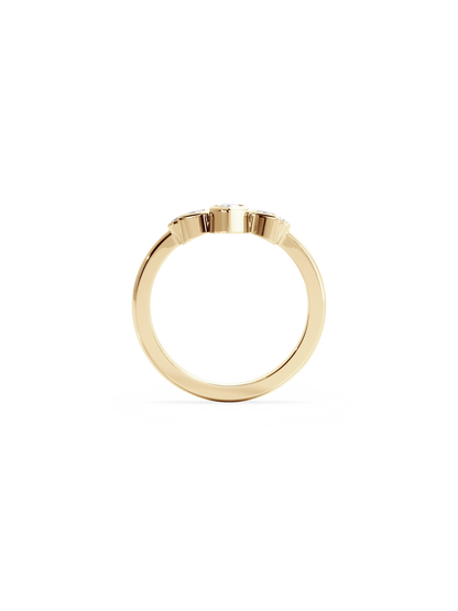 0.37 CT Round Full Eternity Lab Grown Diamond Wedding Band
