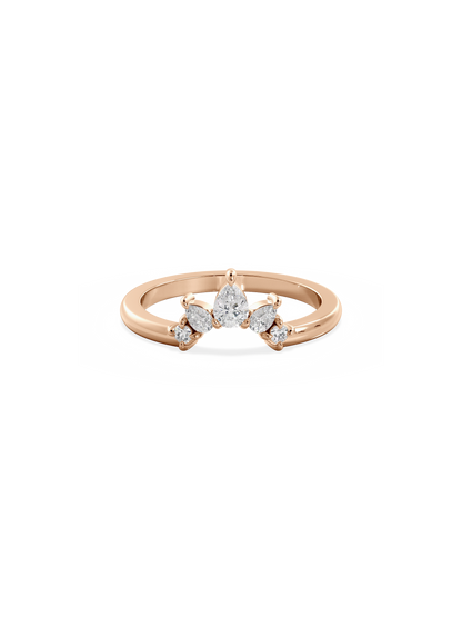 0.37 CT Round Full Eternity Lab Grown Diamond Wedding Band