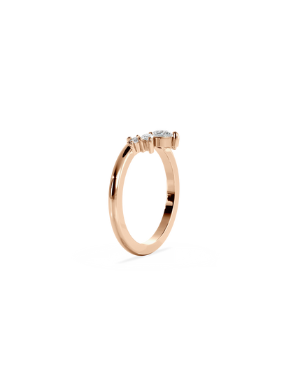 0.37 CT Round Full Eternity Lab Grown Diamond Wedding Band