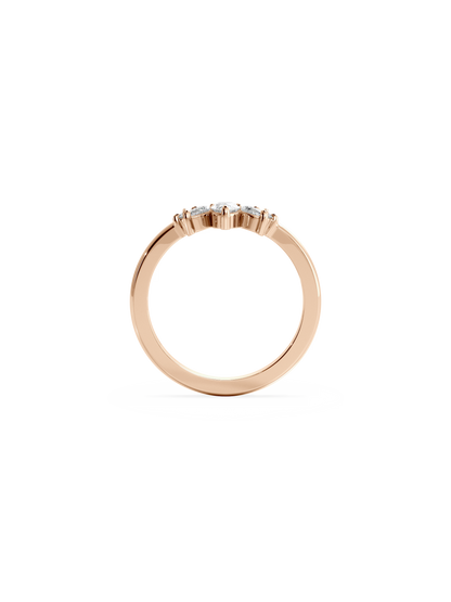 0.37 CT Round Full Eternity Lab Grown Diamond Wedding Band