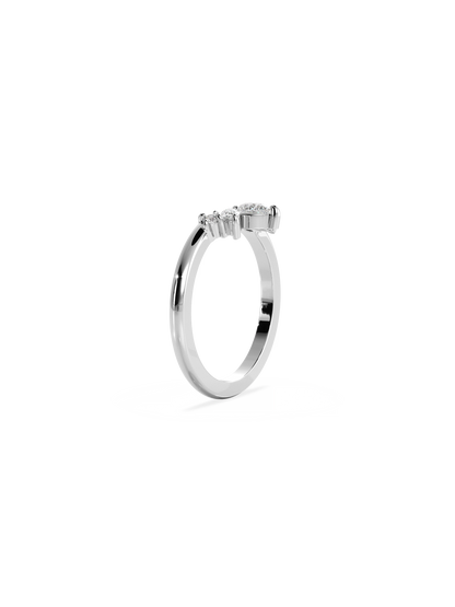 0.37 CT Round Full Eternity Lab Grown Diamond Wedding Band