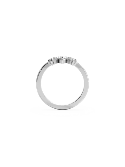 0.37 CT Round Full Eternity Lab Grown Diamond Wedding Band