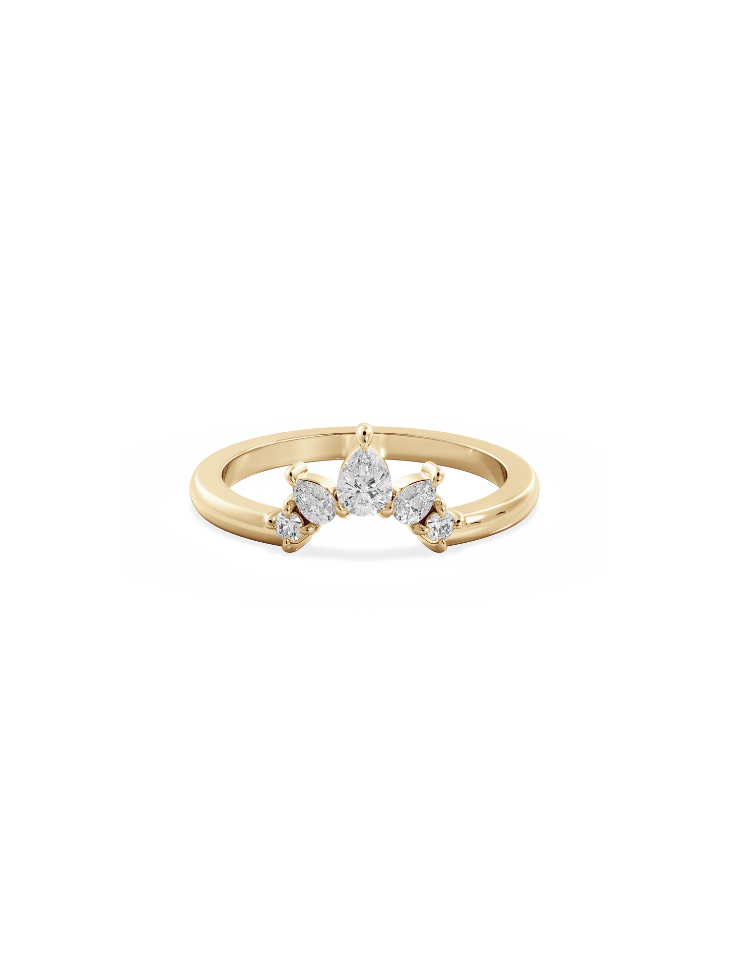 0.37 CT Round Full Eternity Lab Grown Diamond Wedding Band