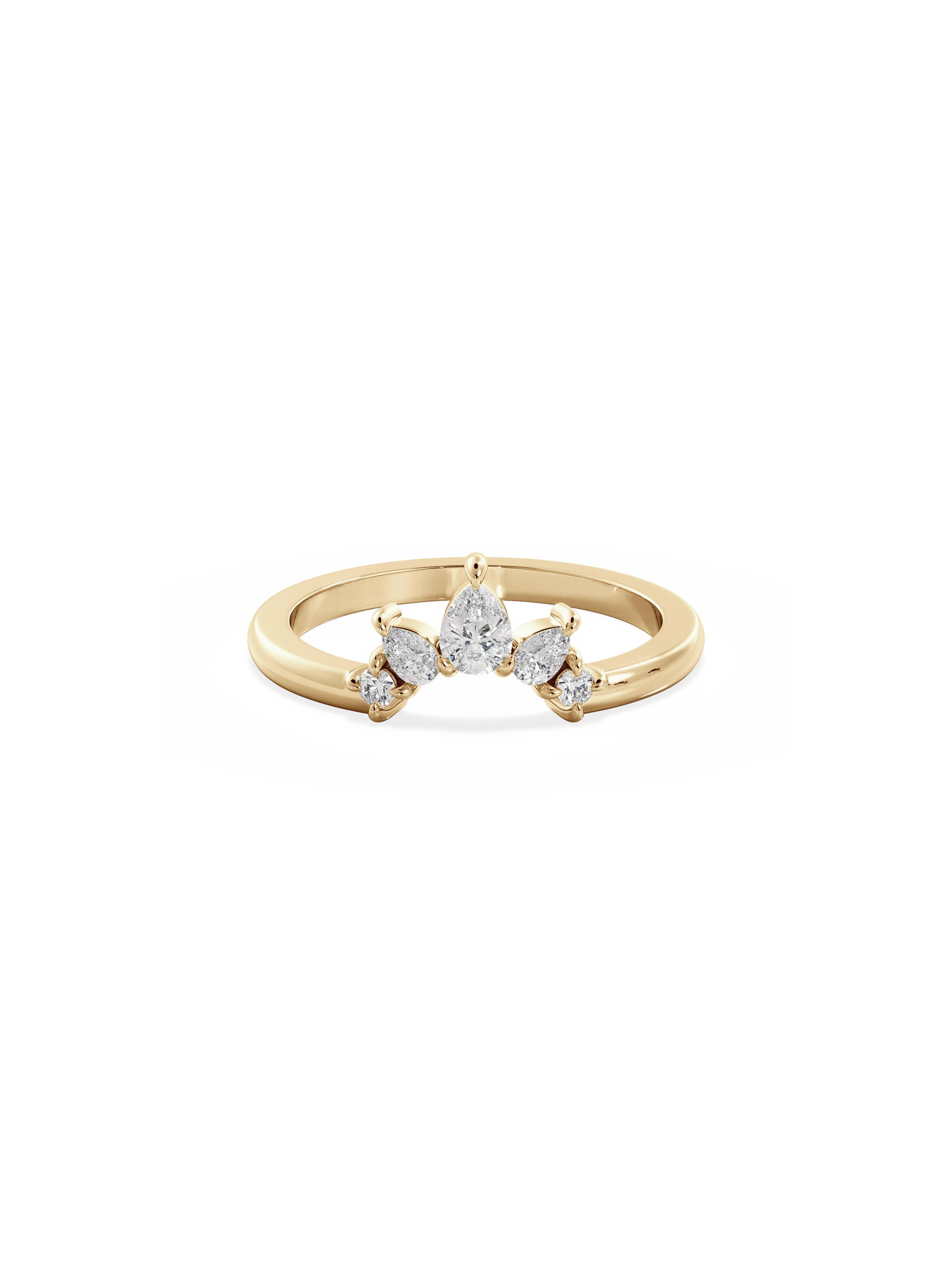 0.37 CT Round Full Eternity Lab Grown Diamond Wedding Band