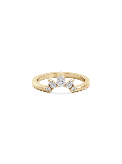 0.37 CT Round Full Eternity Lab Grown Diamond Wedding Band