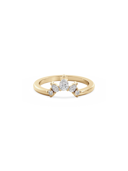 0.37 CT Round Full Eternity Lab Grown Diamond Wedding Band