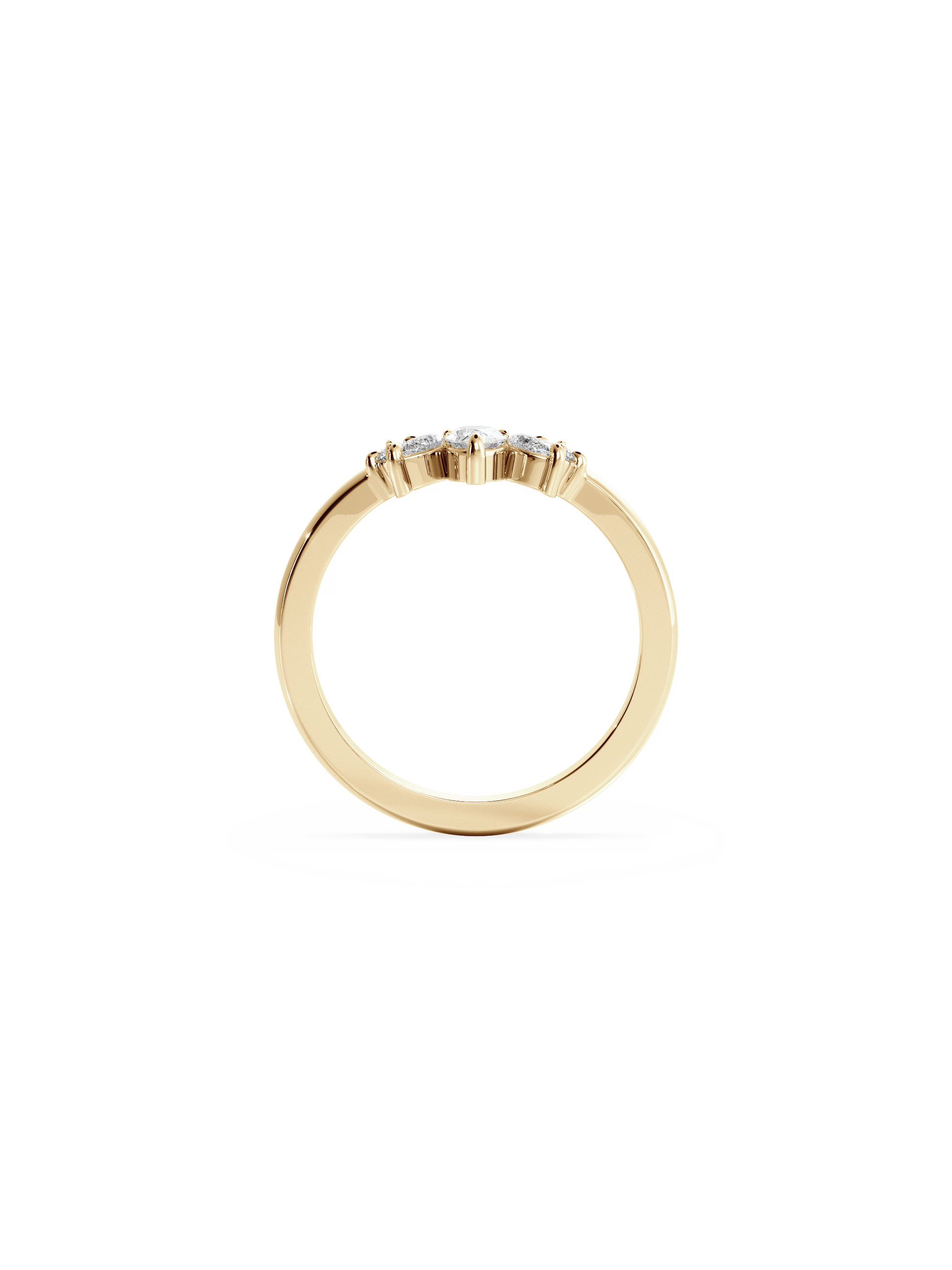 0.37 CT Round Full Eternity Lab Grown Diamond Wedding Band