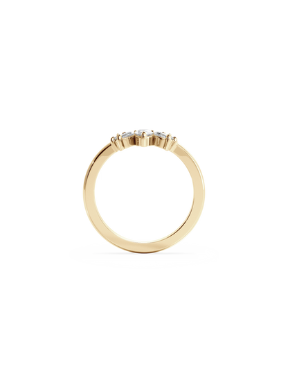 0.37 CT Round Full Eternity Lab Grown Diamond Wedding Band