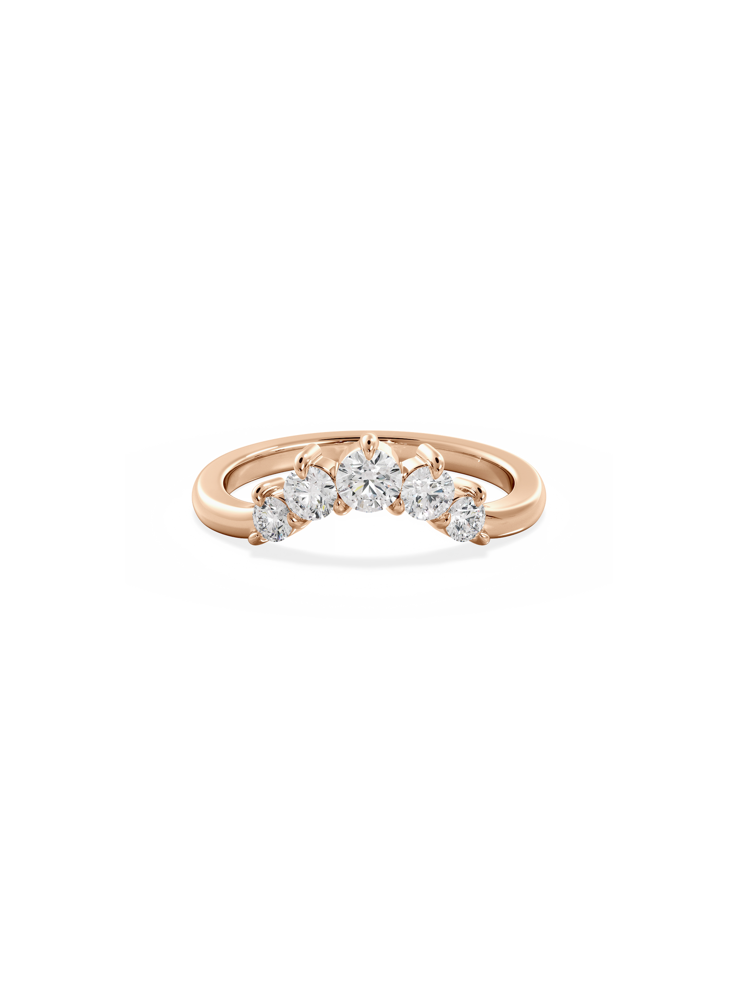 0.37 CT Round Full Eternity Lab Grown Diamond Wedding Band