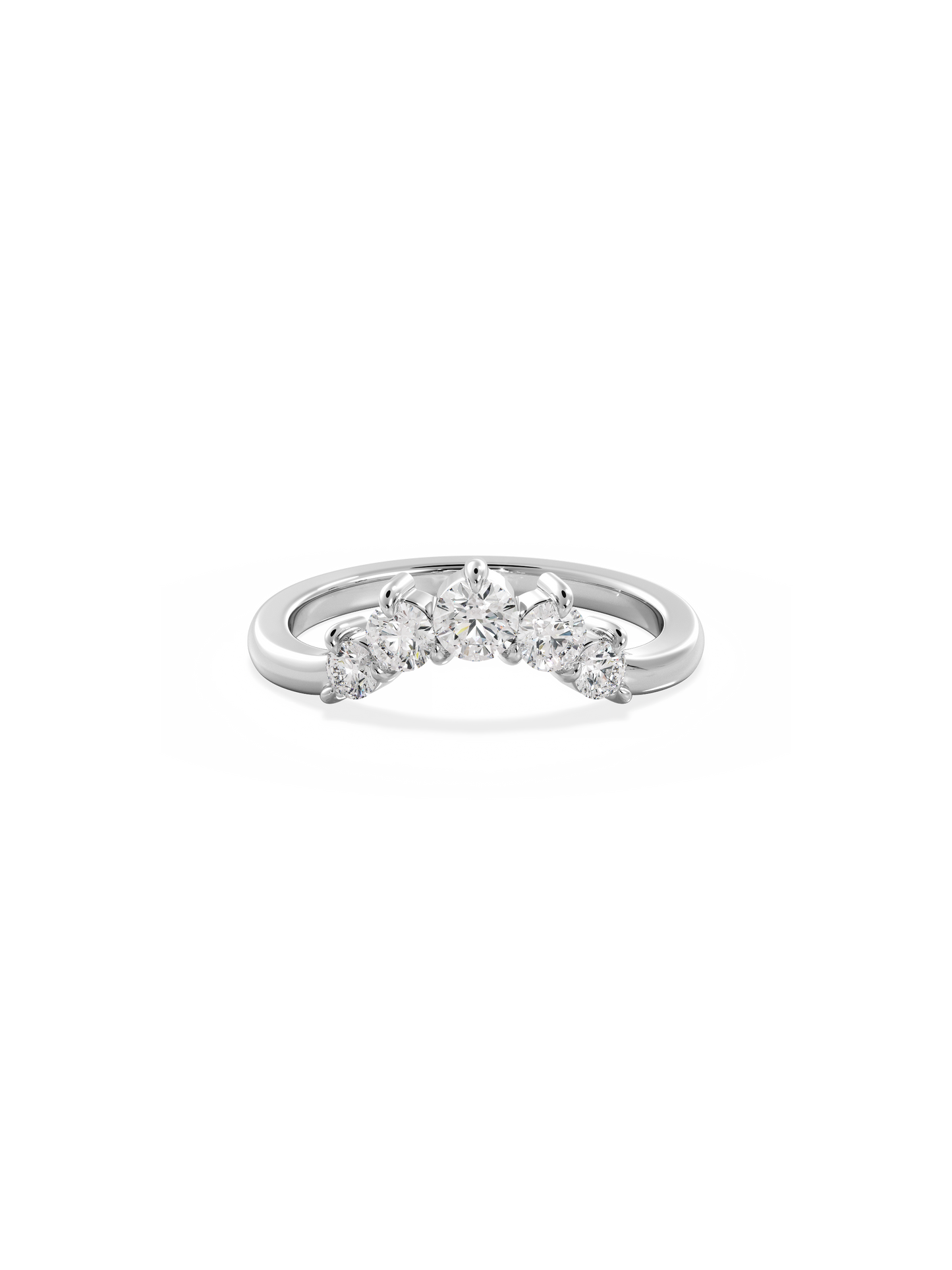0.37 CT Round Full Eternity Lab Grown Diamond Wedding Band