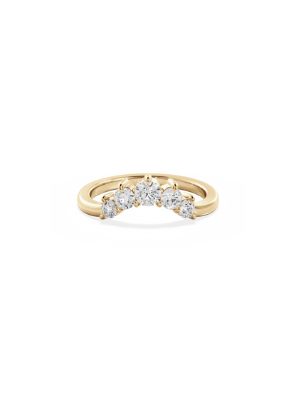 0.37 CT Round Full Eternity Lab Grown Diamond Wedding Band