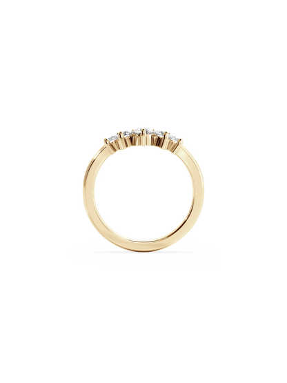 0.37 CT Round Full Eternity Lab Grown Diamond Wedding Band