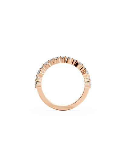 0.37 CT Round Full Eternity Lab Grown Diamond Wedding Band