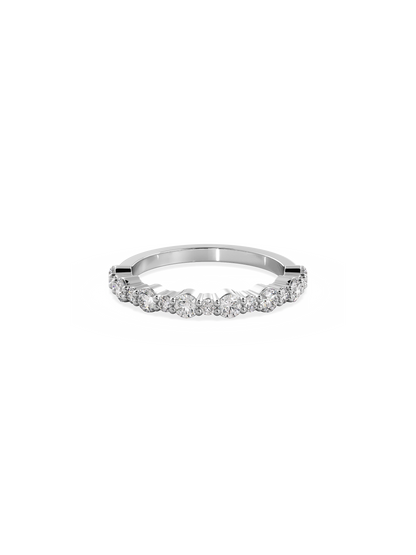 0.37 CT Round Full Eternity Lab Grown Diamond Wedding Band