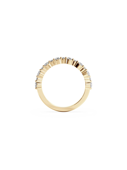 0.37 CT Round Full Eternity Lab Grown Diamond Wedding Band