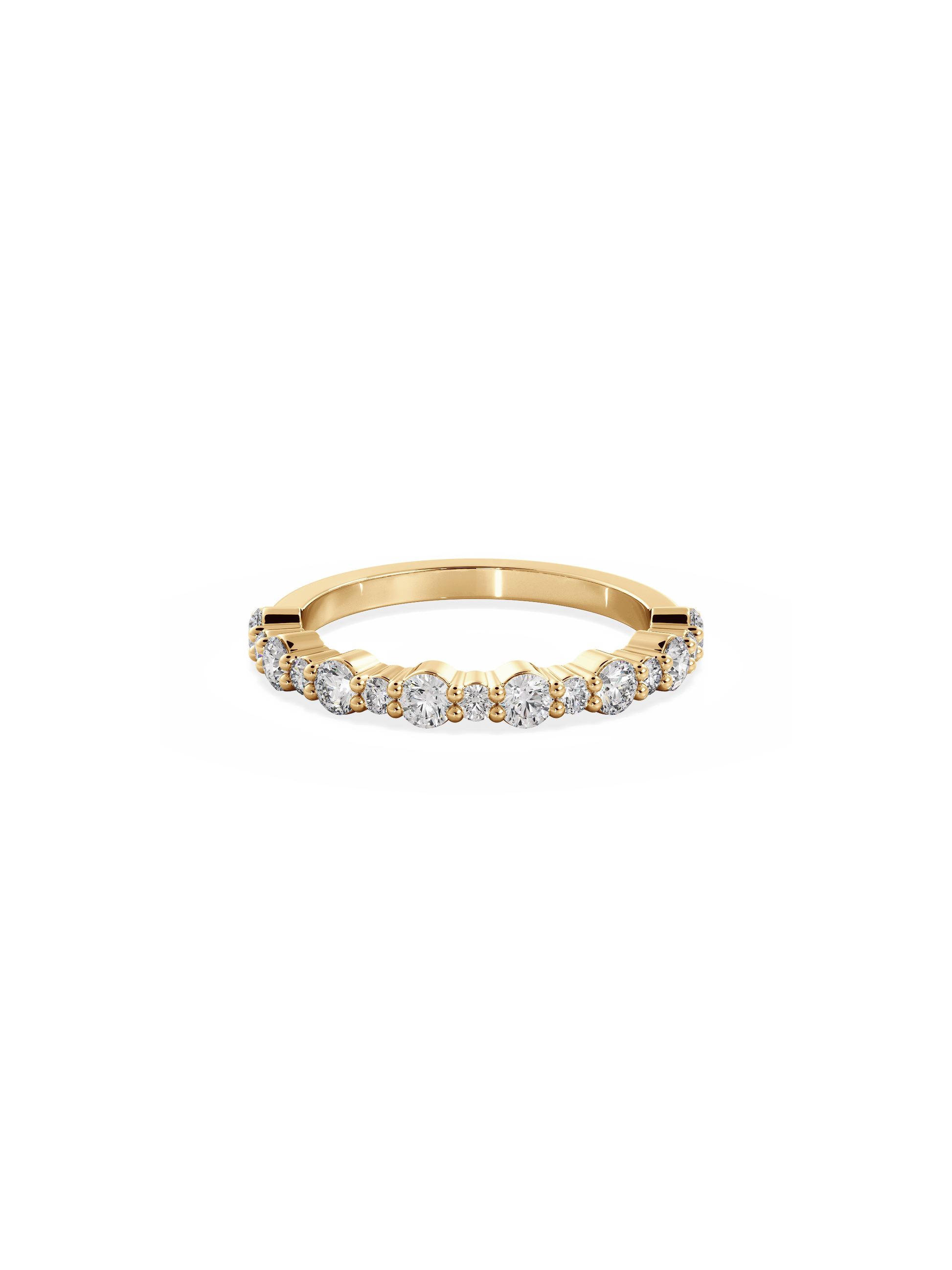 0.37 CT Round Full Eternity Lab Grown Diamond Wedding Band