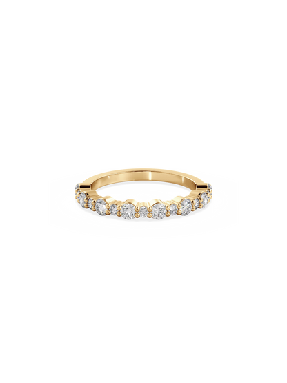 0.37 CT Round Full Eternity Lab Grown Diamond Wedding Band