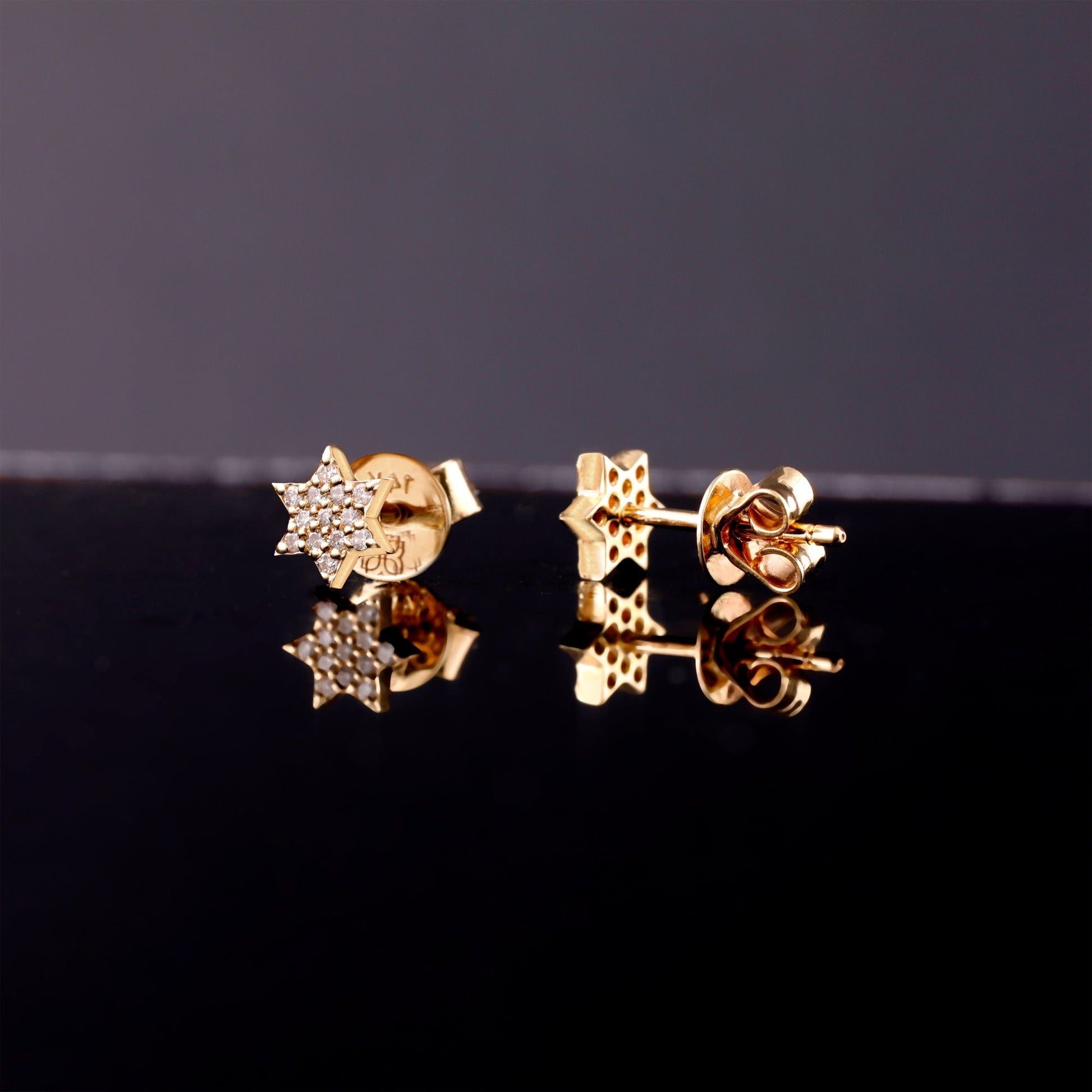 1.0 CT Round Bezel Solitaire Lab Grown Diamond Earrings